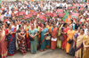 Washroom video case: BJP stages protest in Mangaluru